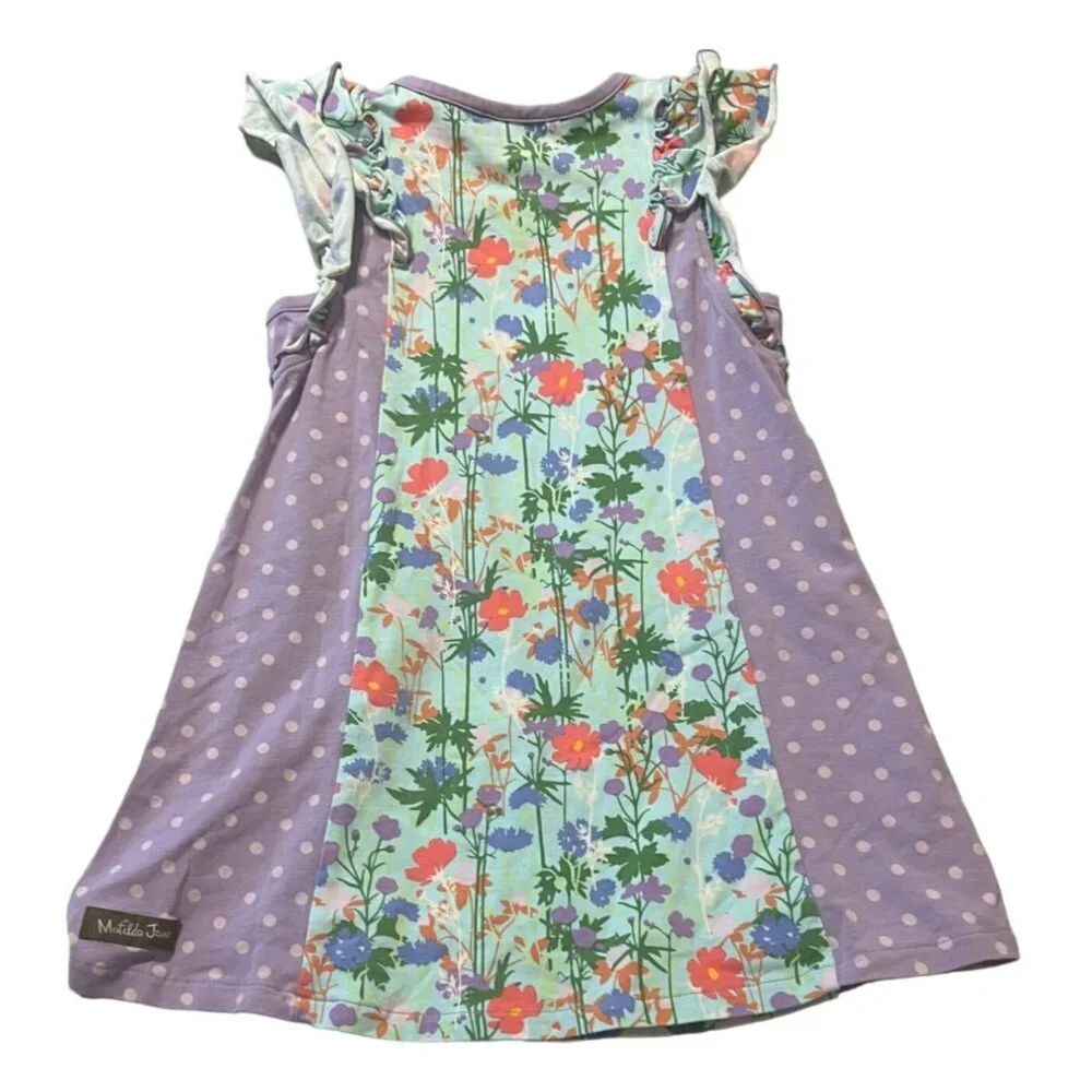 MATILDA JANE Lets Go Together Spring Flowers Dress Girls Size 4 Very gently used